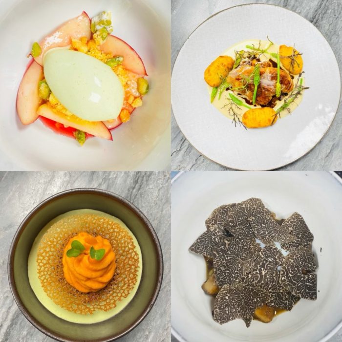 MENU DEGUSTATION POUR DEUX AVEC BOISSONS