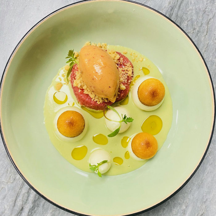 MENU DEGUSTATION AVEC BOISSONS UNE PERSONNE